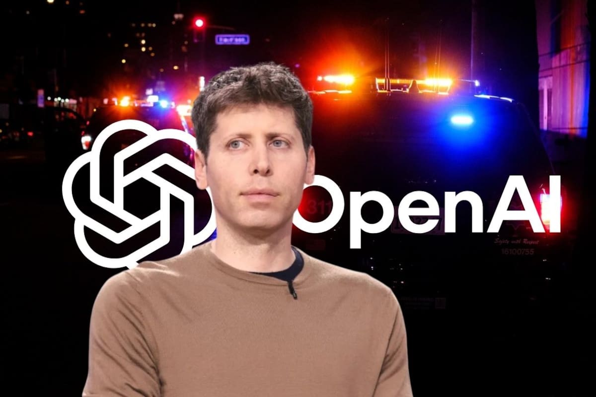 Hombre de 20 años lanza un cóctel molotov contra la casa de Sam Altman en San Francisco y luego amenaza con quemar las oficinas de OpenAI