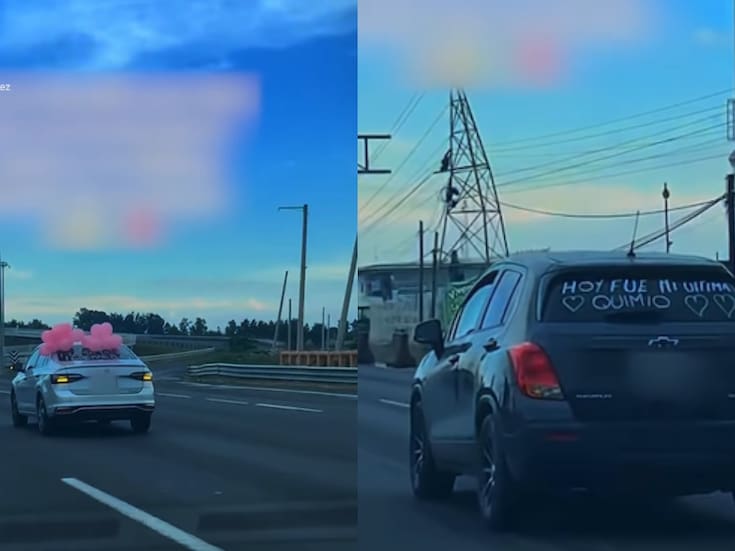 Familia celebra de forma conmovedora, y en plena carretera, que su madre superó el cáncer