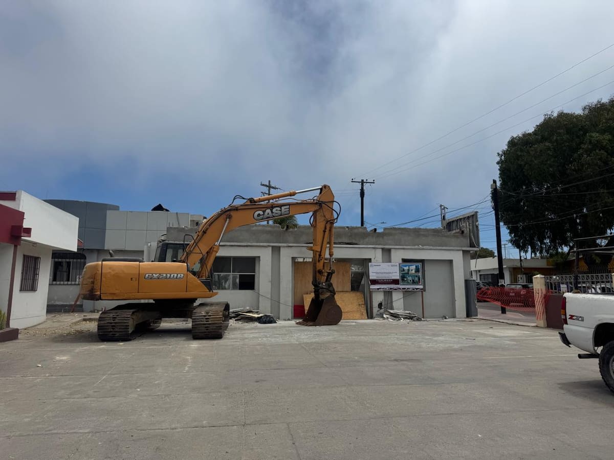 La nueva subdelegación de la Zona Centro comenzó su construcción tras más de seis años de espera; beneficiará a más de 2,500 habitantes de Rosarito. Foto: Archivo.