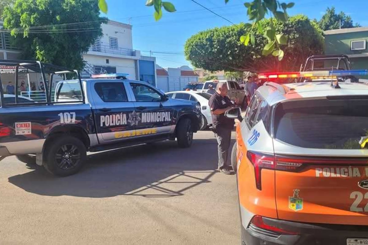 Balacera deja tres hombres sin vida en la colonia Hidalgo de Ciudad Obregón