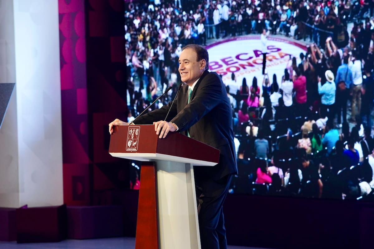 En su cuarto informe de Gobierno, el gobernador Alfonso Durazo señaló la importancia de llevar el presupuesto público a quienes más lo necesitan. | Crédito: X @AlfonsoDurazo