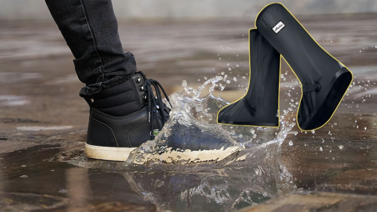 Las fundas de PVC para lluvia se convierten en el cubrezapatos más vendido de Mercado Libre con un 25% de descuento que deja su precio en 134.80 pesos gracias a su suela antideslizante que protege el calzado