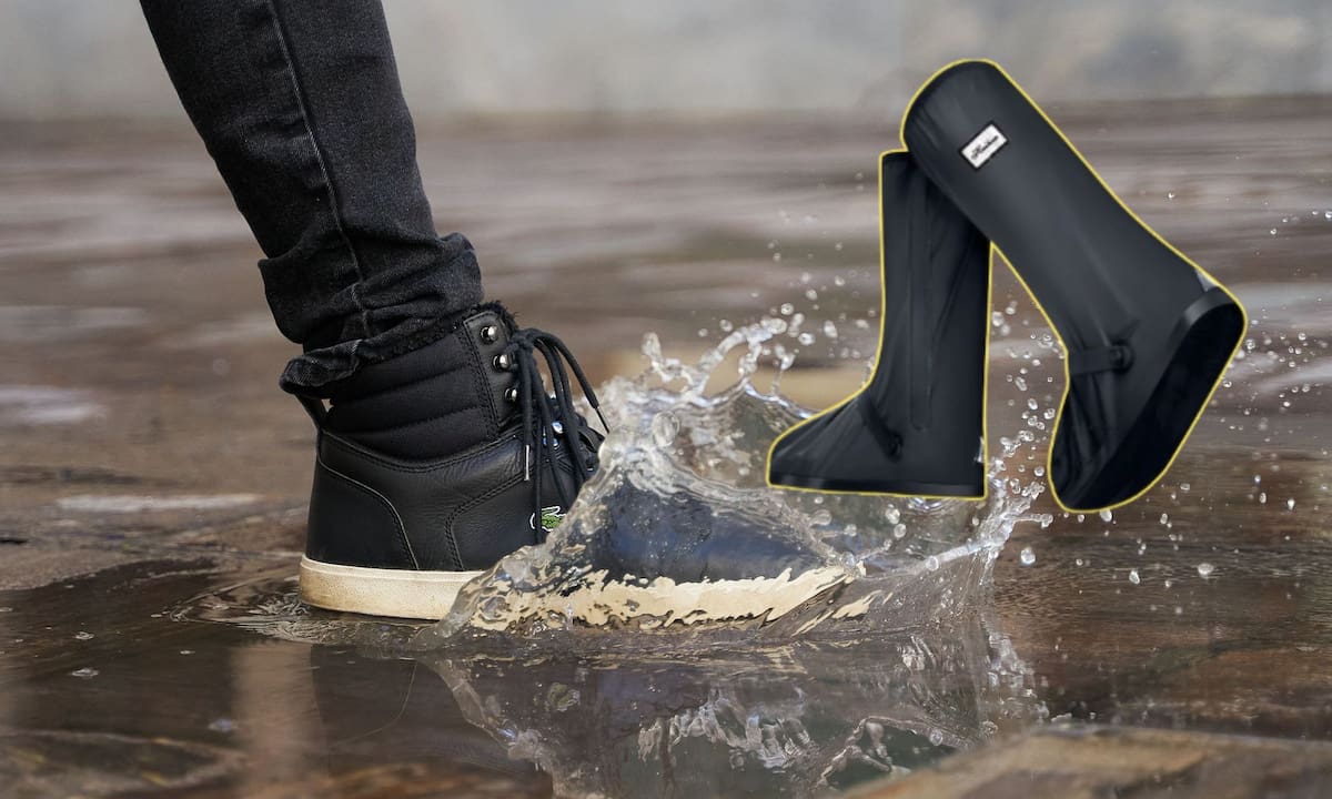 Las fundas de PVC para lluvia se convierten en el cubrezapatos más vendido de Mercado Libre con un 25% de descuento que deja su precio en 134.80 pesos gracias a su suela antideslizante que protege el calzado | Mercado Libre