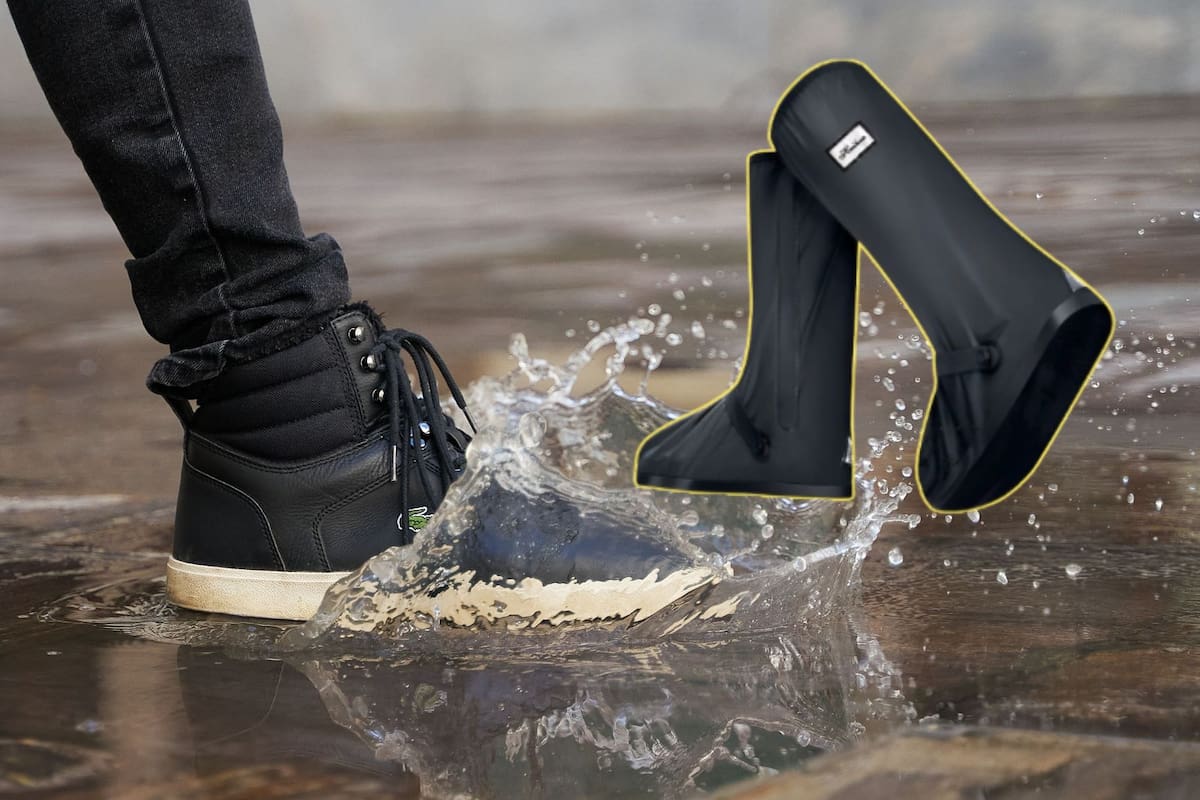 Las fundas de PVC para lluvia se convierten en el cubrezapatos más vendido de Mercado Libre con un 25% de descuento que deja su precio en 134.80 pesos gracias a su suela antideslizante que protege el calzado