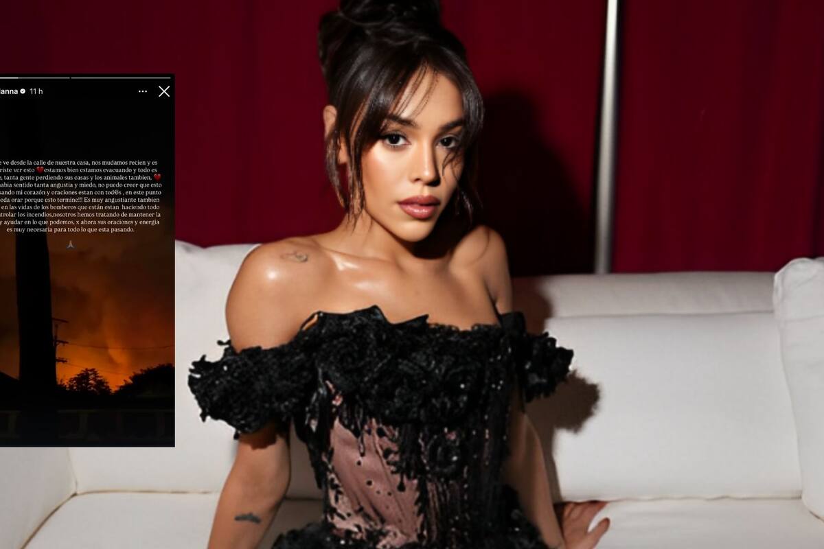 Danna evacúa su hogar de emergencia por incendios en California