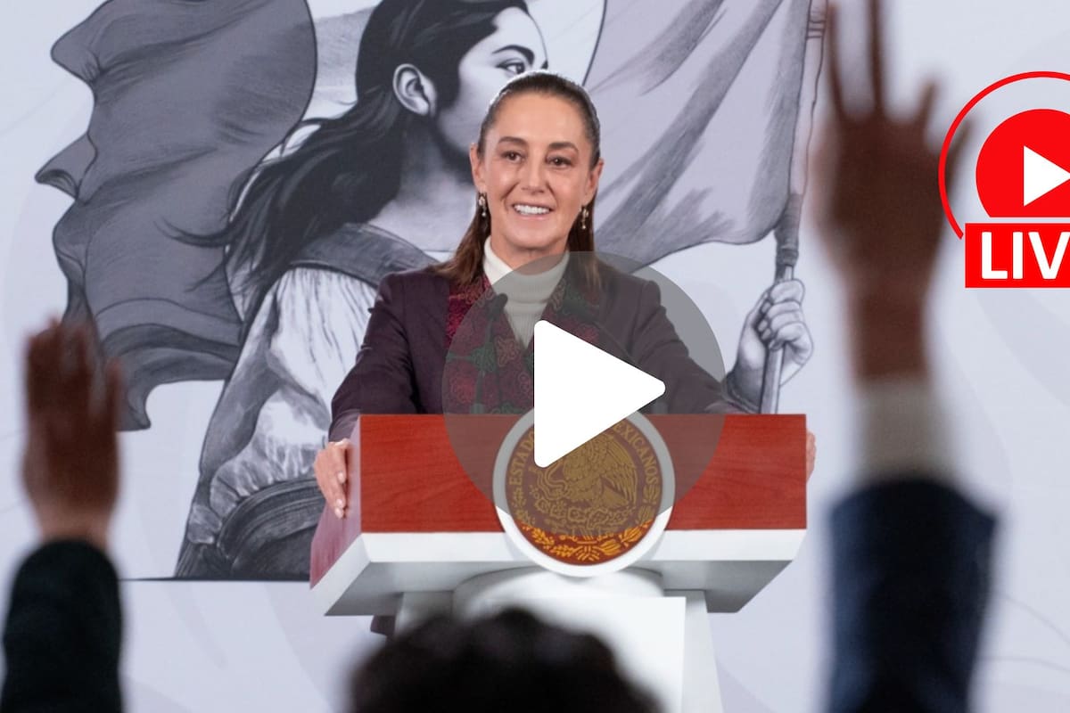 Sigue aquí la conferencia mañanera de Claudia Sheinbaum en vivo de este 9 de diciembre