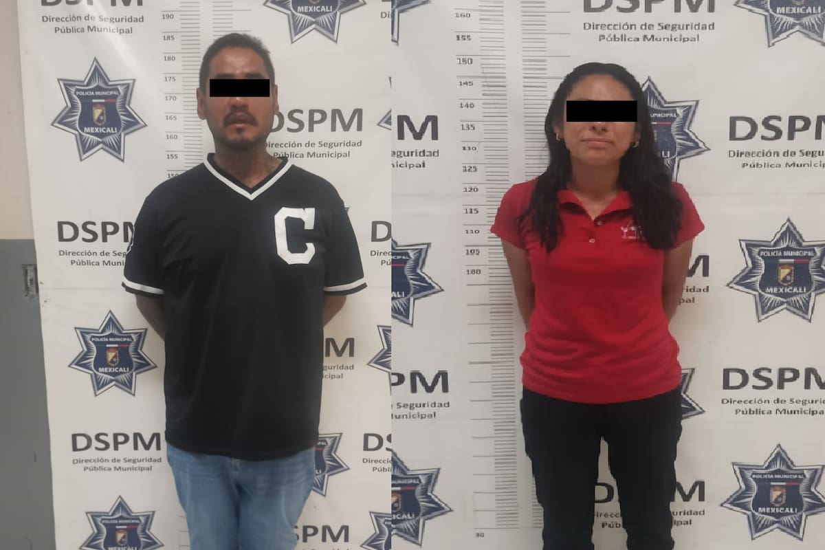 Captura una pareja sospechosa de robos
