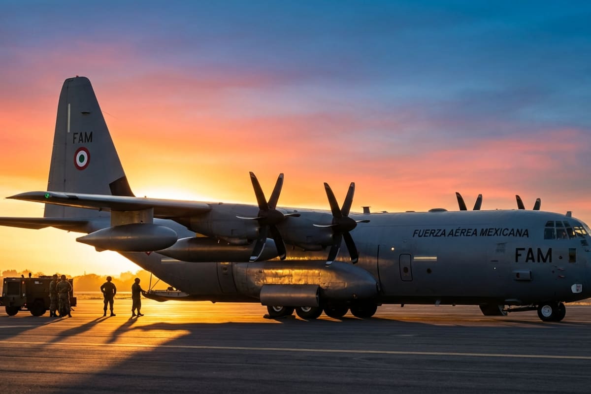 México hace historia en la aviación militar al convertirse oficialmente en el primer país de América Latina en operar el avanzado C-130J-30 Super Hercules tras concretar una compra estratégica con Lockheed Martin para modernizar su flota