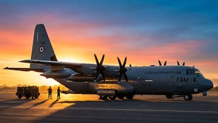 México despliega músculo aéreo: llega el Super Hércules C-130J-30