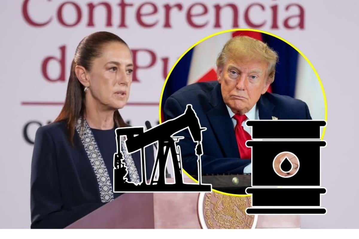 Trump pidió participar en la producción petrolera de México; Sheinbaum responde que la ley lo impide
