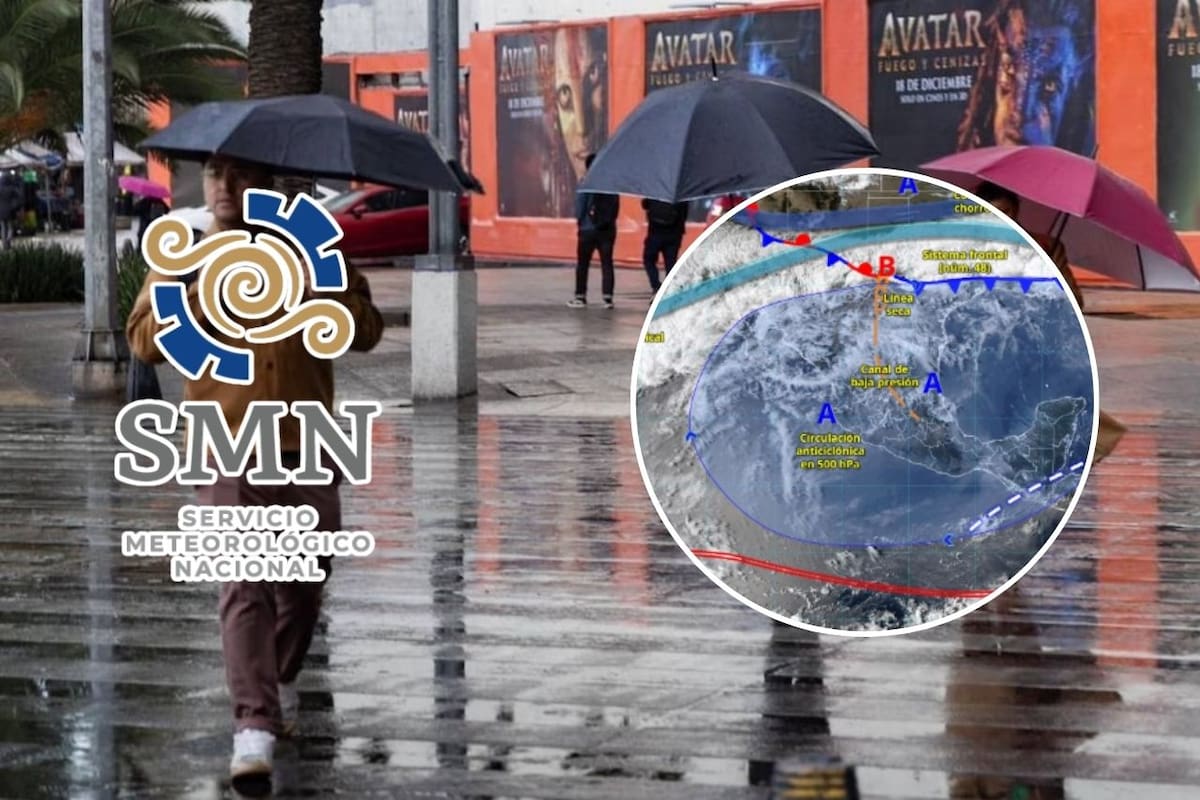 ¿Tormentas severas y tornados en México? El frente frío 48 amenaza con lluvias intensas, granizo y vientos peligrosos mientras persiste la onda de calor extrema
