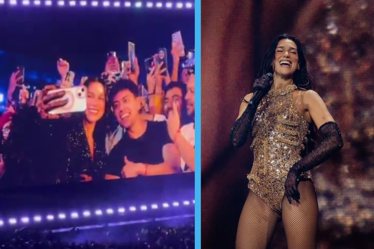 Dua Lipa baja del escenario en CDMX para hablar en español con fans: así fue el momento viral