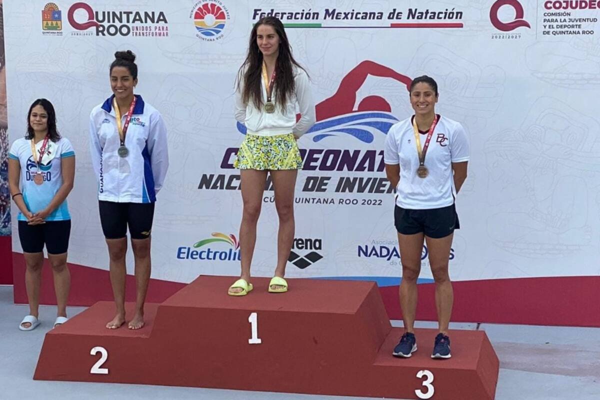 BC conquista más de 15 medallas en el Nacional de Natación de Primera Fuerza