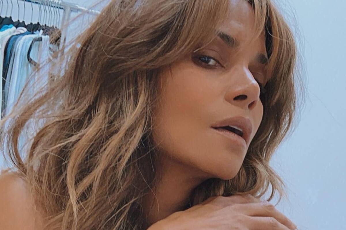 Halle Berry y su novio posan por primera vez para las cámaras