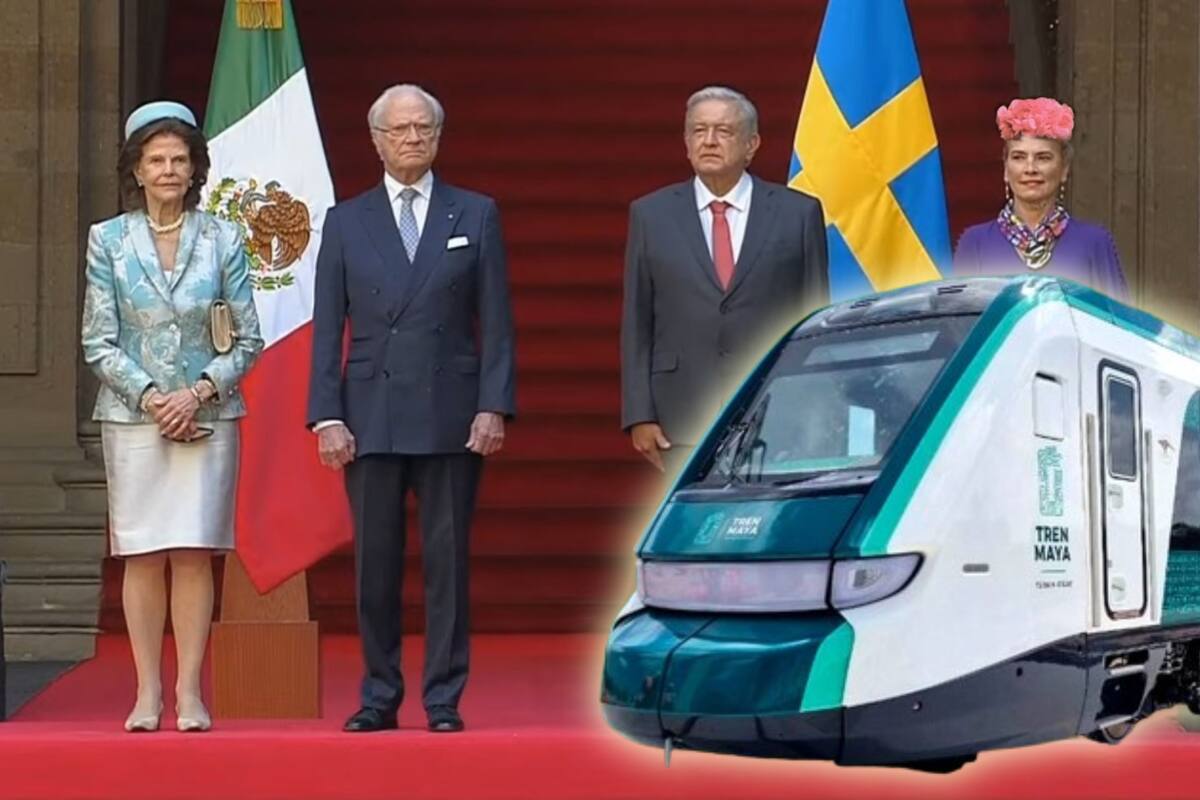 ¿Por qué los Reyes de Suecia no irán al Tren Maya?