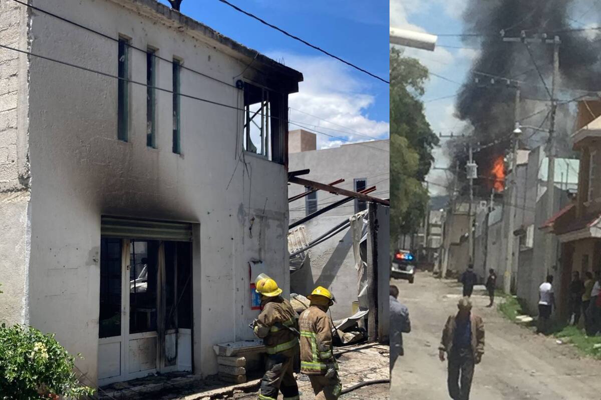 Puebla: Siete personas heridas tras la explosión de tanque de gas