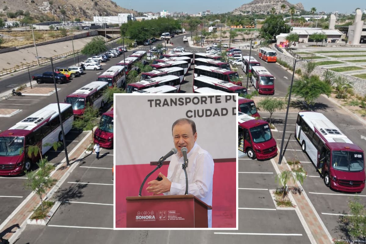 Entrega gobernador Durazo 21 unidades de transporte en Hermosillo: así mejora el servicio y quiénes se benefician
