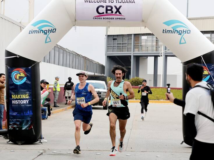 Miles de corredores unen la frontera en la “BINATIONAL RACE 2025”
