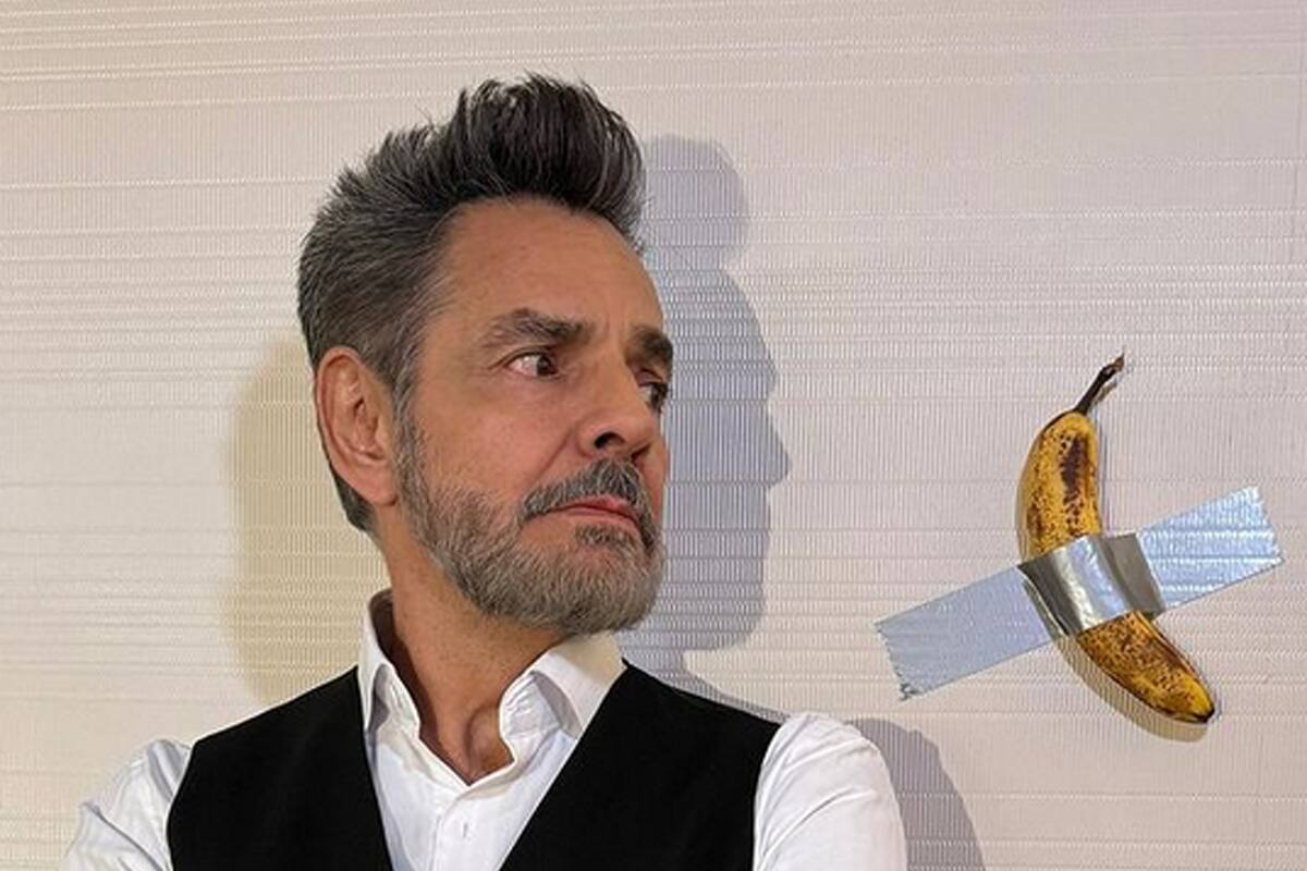 Eugenio Derbez parodia el arte contemporáneo con una ‘nueva faceta’ artística