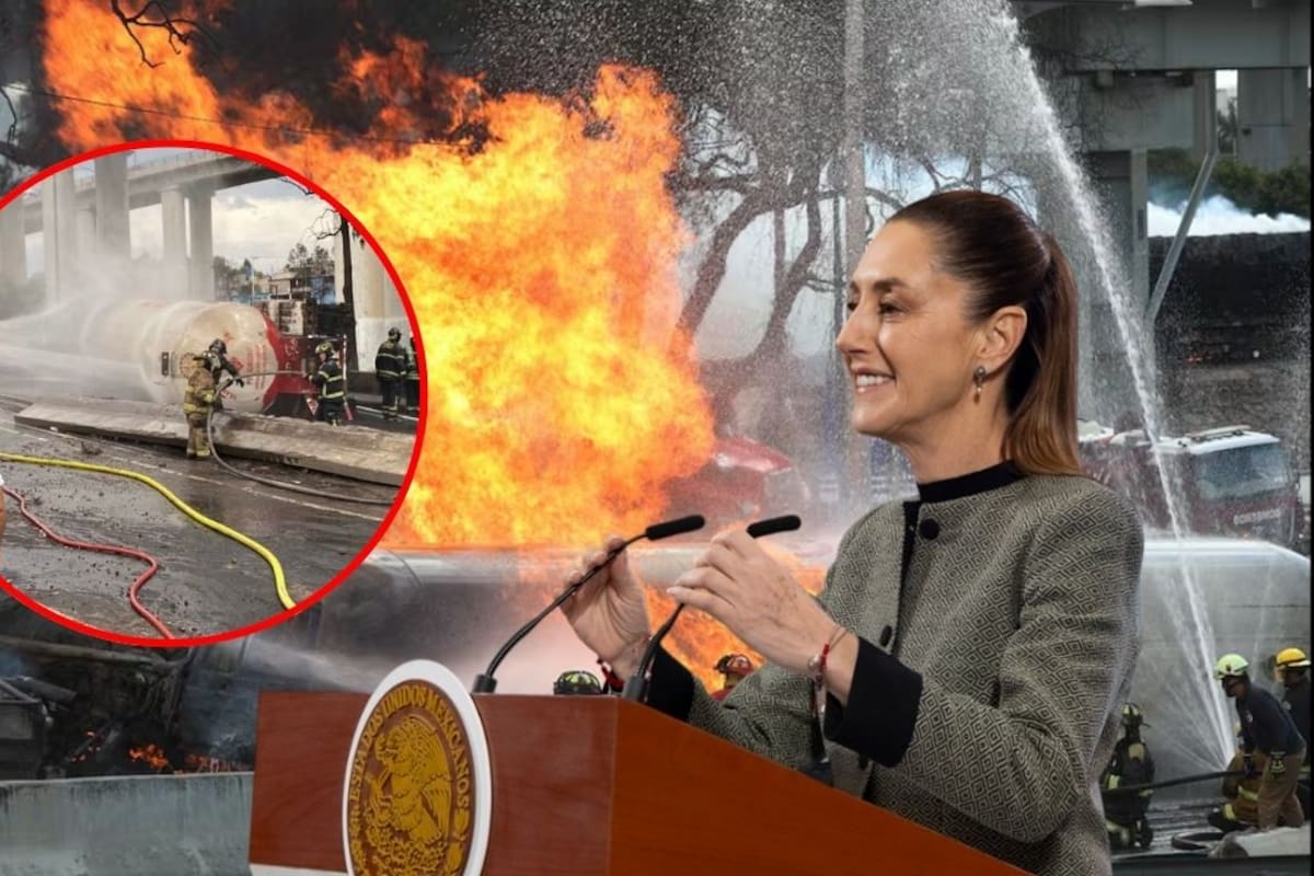 Claudia Sheinbaum anunció que se presentarán nuevas normas federales para el transporte de gas LP tras explosión de pipa en Iztapalapa