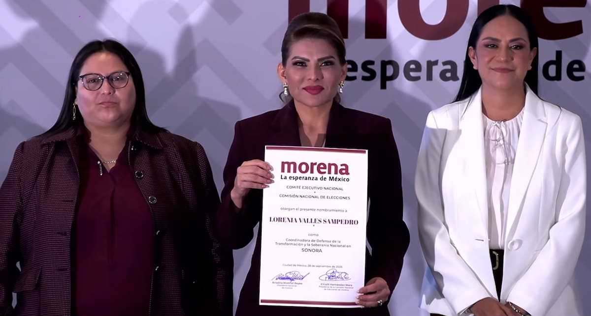 Lorenia Valles fue elegida como la Coordinadora de la Defensa de la Transformación y la Soberanía Nacional en Sonora.