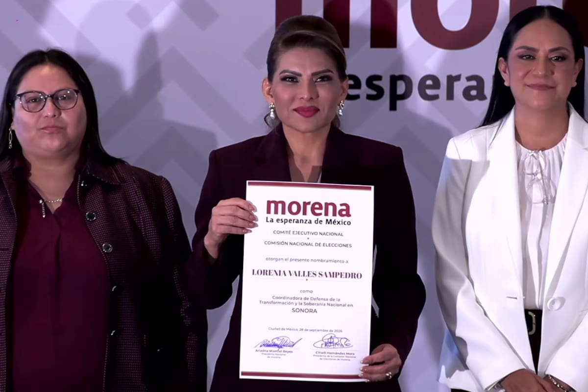 Lorenia Valles es elegida como la Coordinador de la Defensa de la Transformación para Sonora