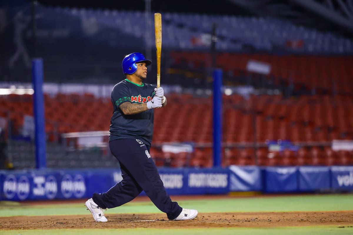 Willie Calhoun, refuerzo de México Rojo desde los Naranjeros de Hermosillo. (Foto: Charros)