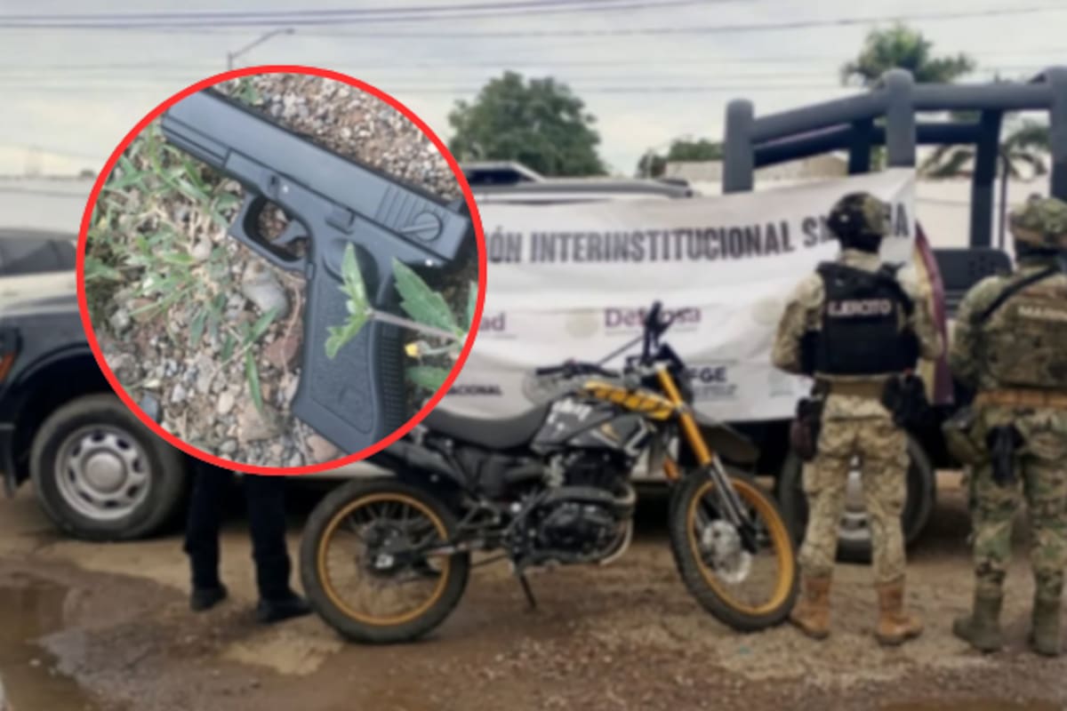 Detienen a dos menores armados y liberan a una persona que estaba privada de su libertad