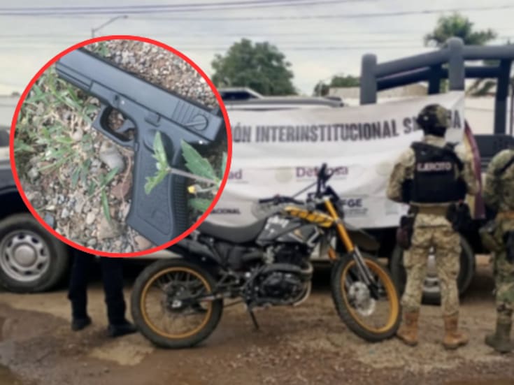 Detienen a dos menores armados y liberan a una persona que estaba privada de su libertad