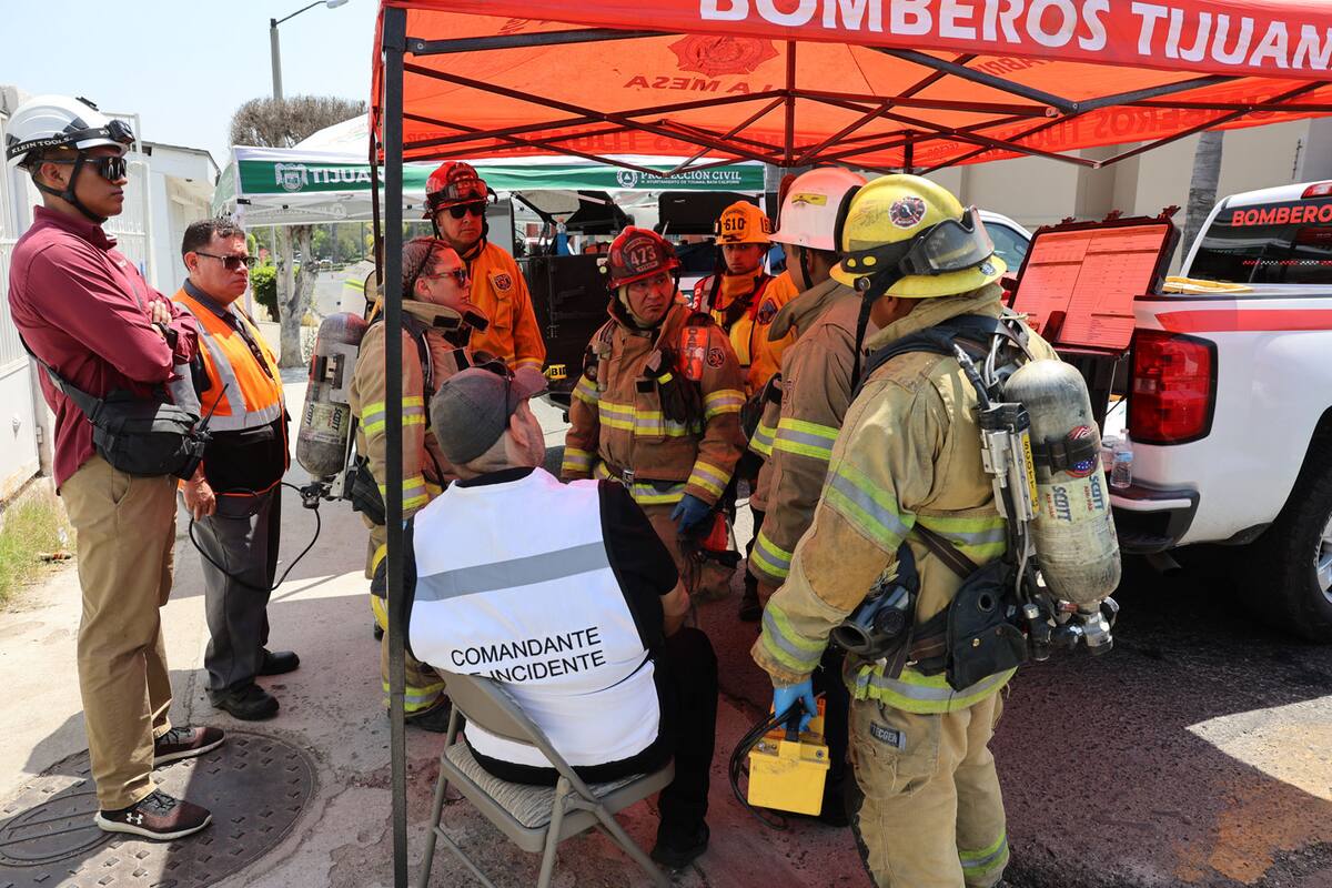 Bomberos Tijuana ofrecen capacitación en Tercer Congreso Internacional