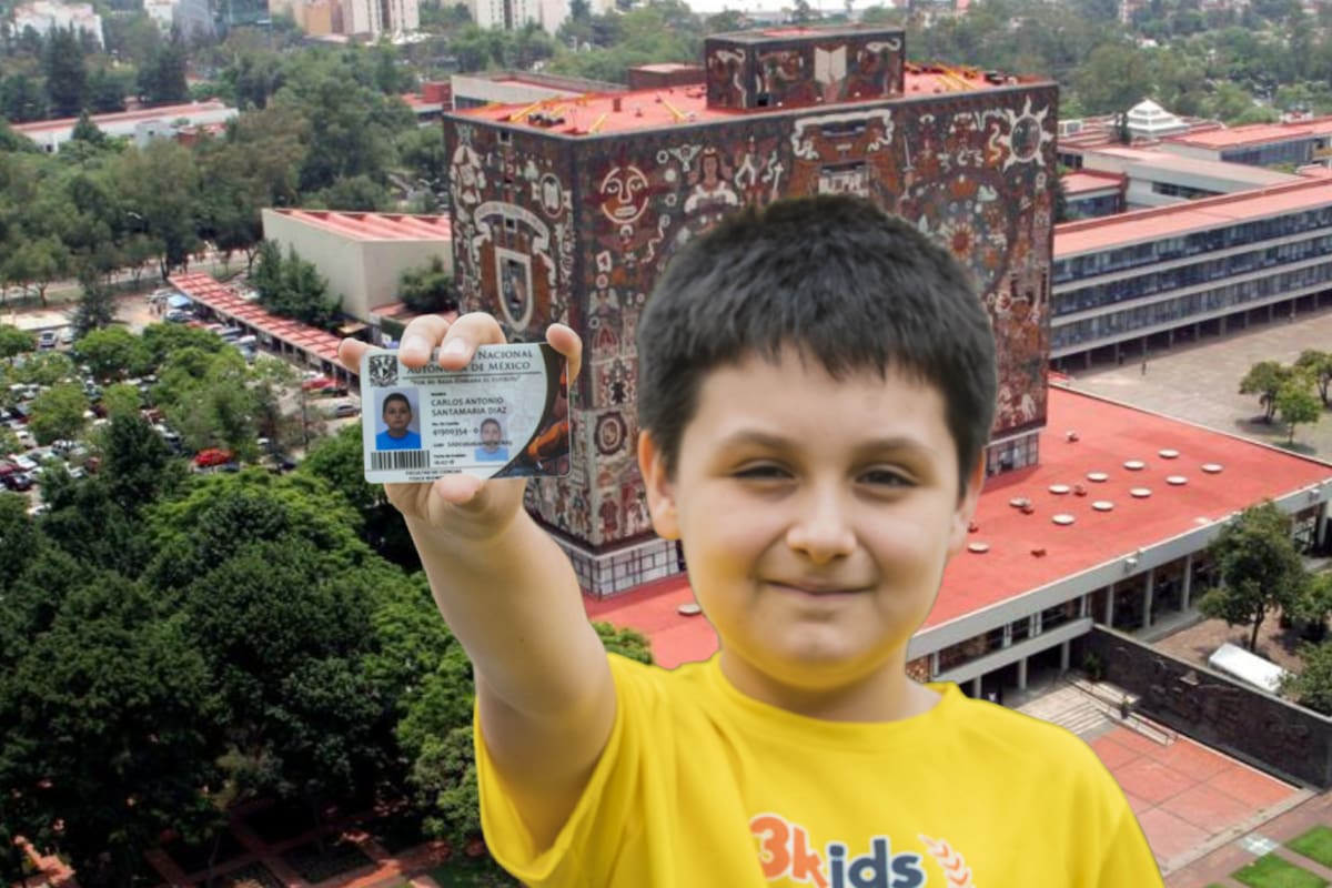 ¿Qué pasó con Carlos Antonio Santamaría tras entrar a los 12 años a la universidad para estudiar Ingeniería Biomédica?