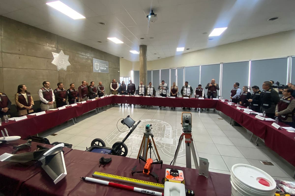 Sesión de instalación del Consejo Municipal de Protección Civil.