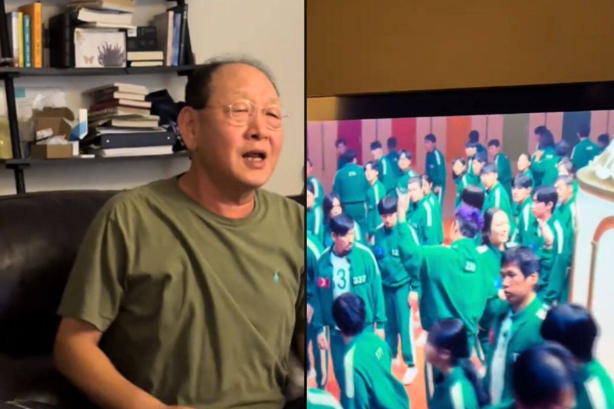 El padre coreano de este hombre empezó a cantar la canción del carrusel del “Juego del Calamar”