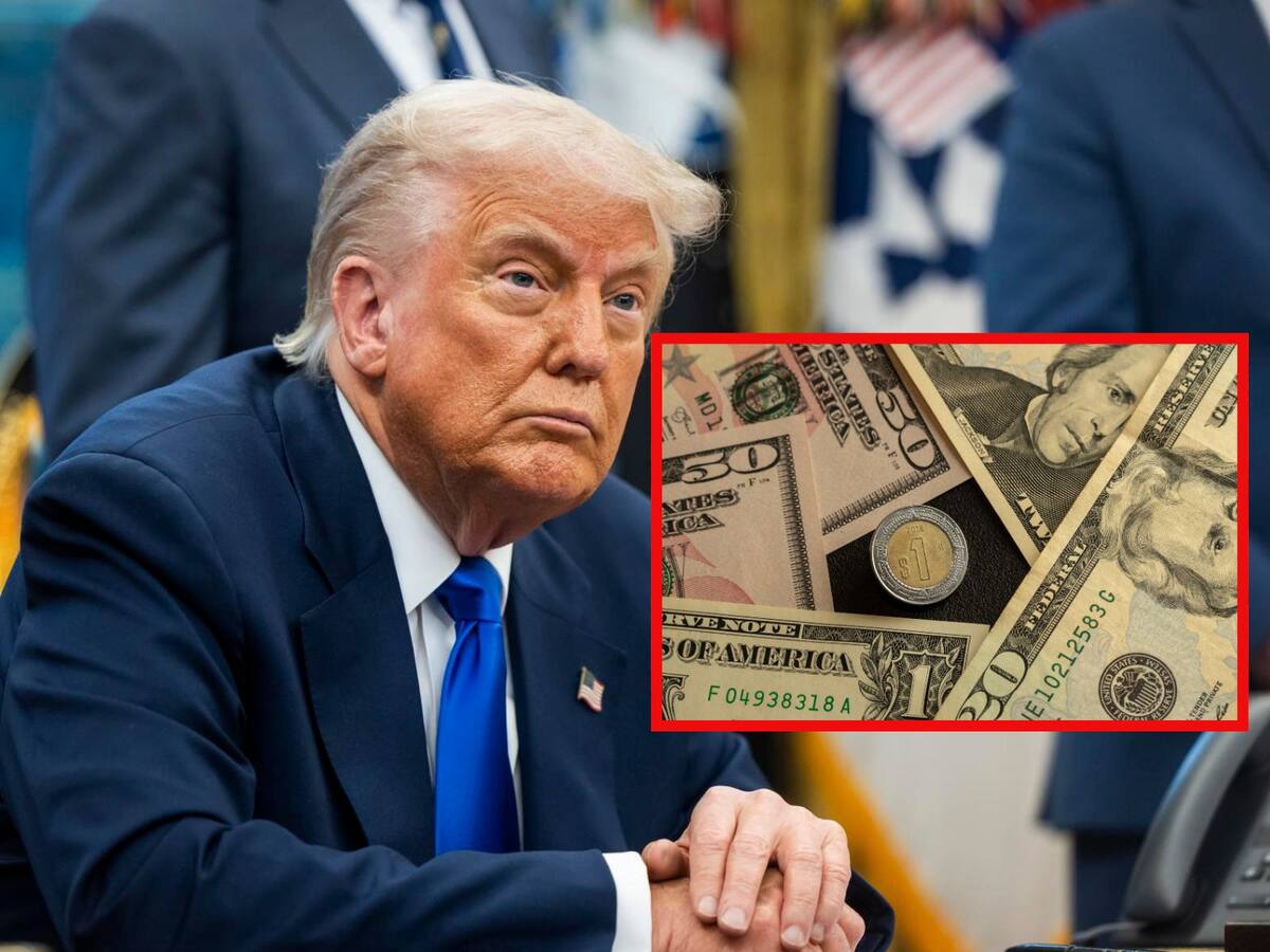 El dólar registra un avance frente al peso mexicano. ¿En cuánto se cotiza el dólar hoy? | Crédito: EFE/Canva