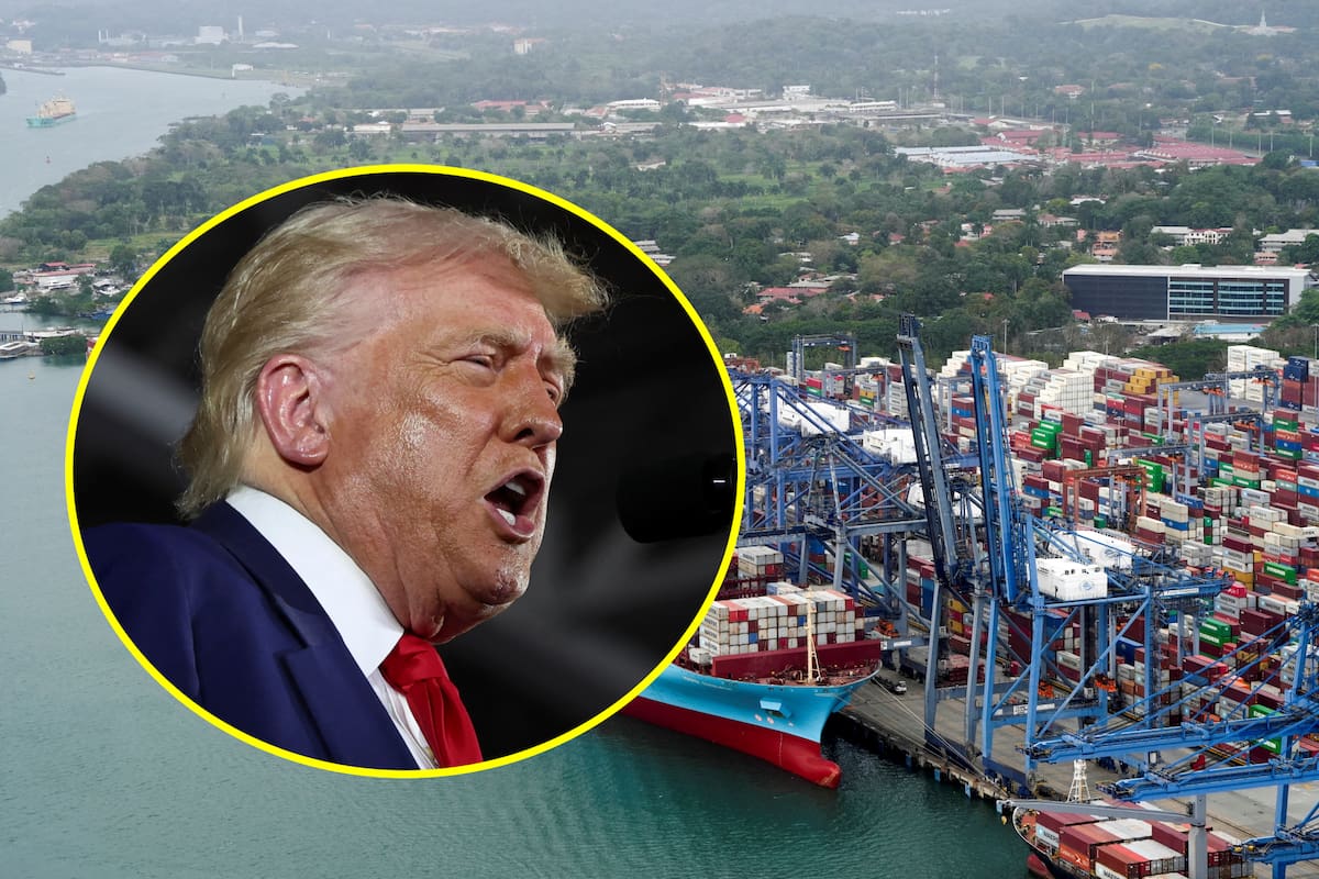 El Canal de Panamá, clave en el comercio global, está bajo presión debido a la guerra comercial de Trump.