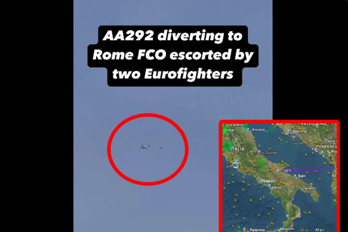 Desvían vuelo de American Airlines a Italia por amenaza de bomba