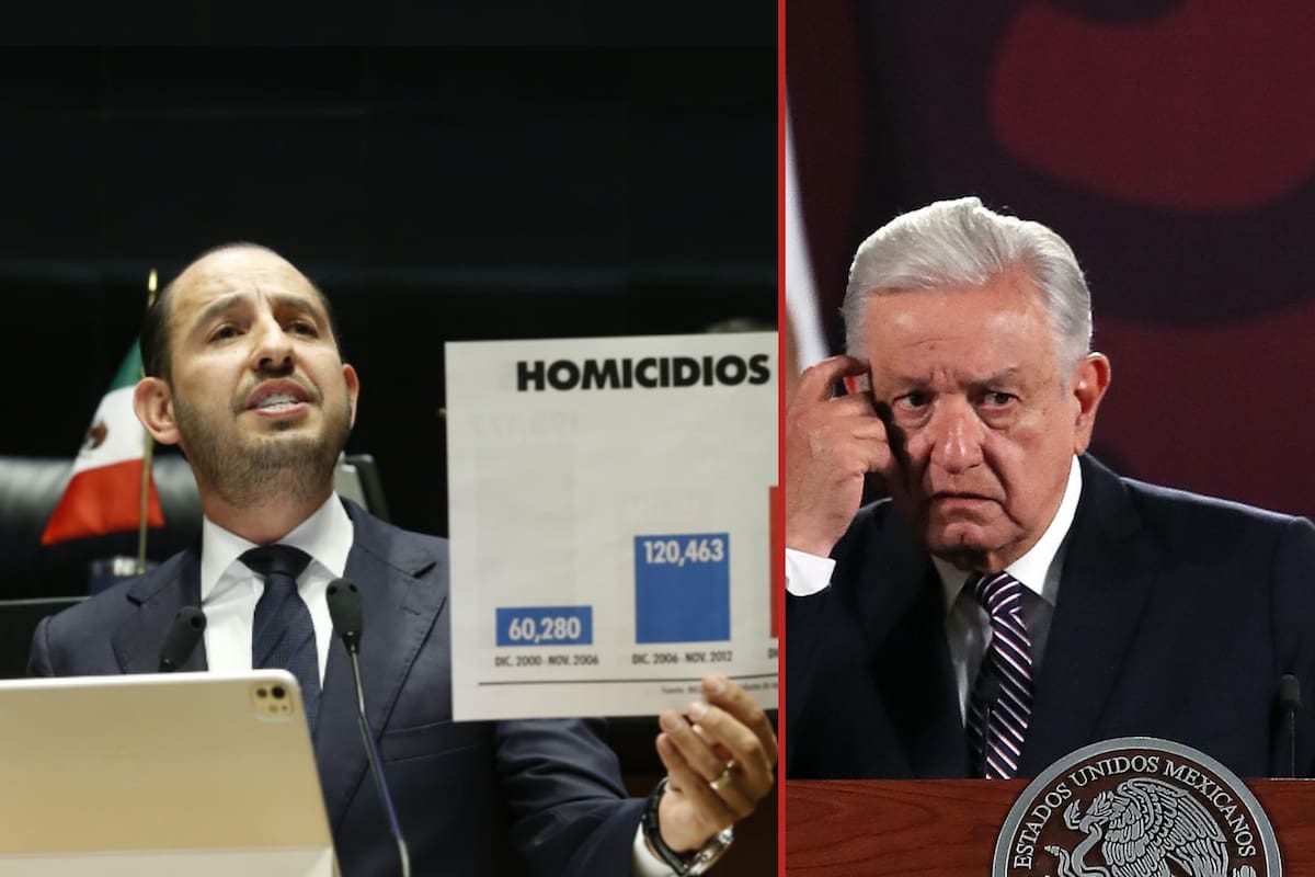 Marko Cortés señala temor de AMLO ante narcoterrorismo: “Nos estás dejando un País incendiado”, reclama