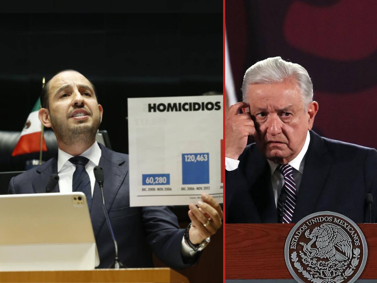 El dirigente del PAN, Marko Cortés, cuestiona el temor de AMLO a aceptar tipificar narcoterrorismo en México y colaborar con otros países para combatir la violencia. | Crédito: PAN/Presidencia