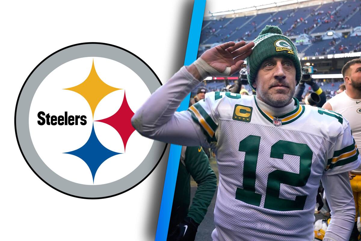 Aaron Rodgers a sus 41 años firmará con los Steelers de Pittsburgh, según los informes