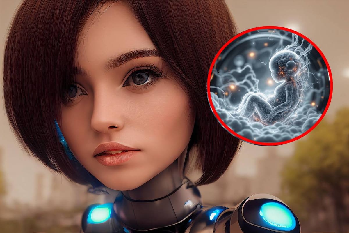 China desarrolla robots que podrían gestar y dar a luz a un bebé humano