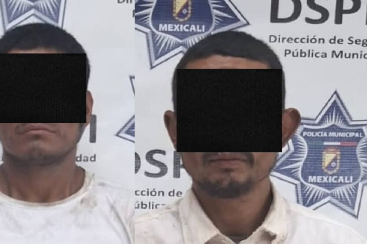 Detienen a dos hombres armados en la colonia Zacatecas; uno tenía orden por narcomenudeo