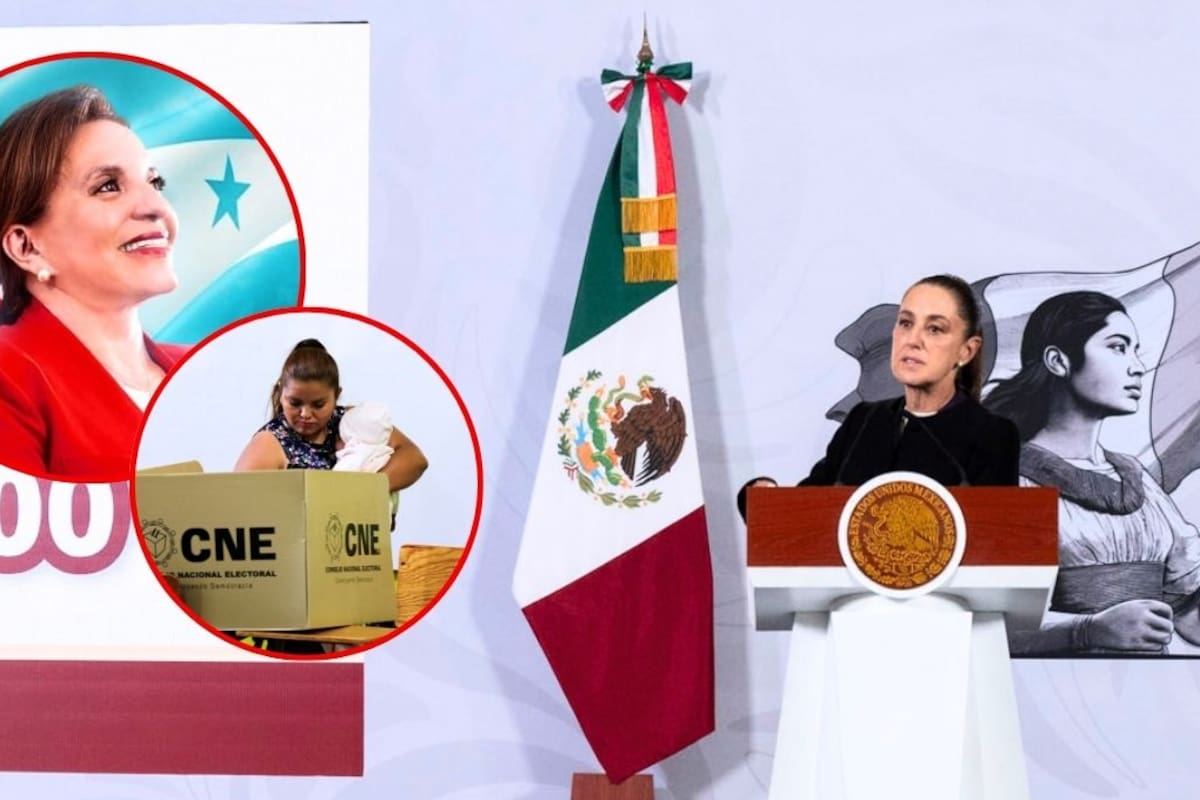 Sheinbaum dice que México está “atento” a denuncias de posible golpe de Estado en Honduras denunciadas por Xiomara Castro y reitera su defensa a la democracia