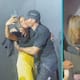 Una fan logra subir al escenario y besa apasionadamente a Enrique Iglesias durante un concierto (VIDEO)