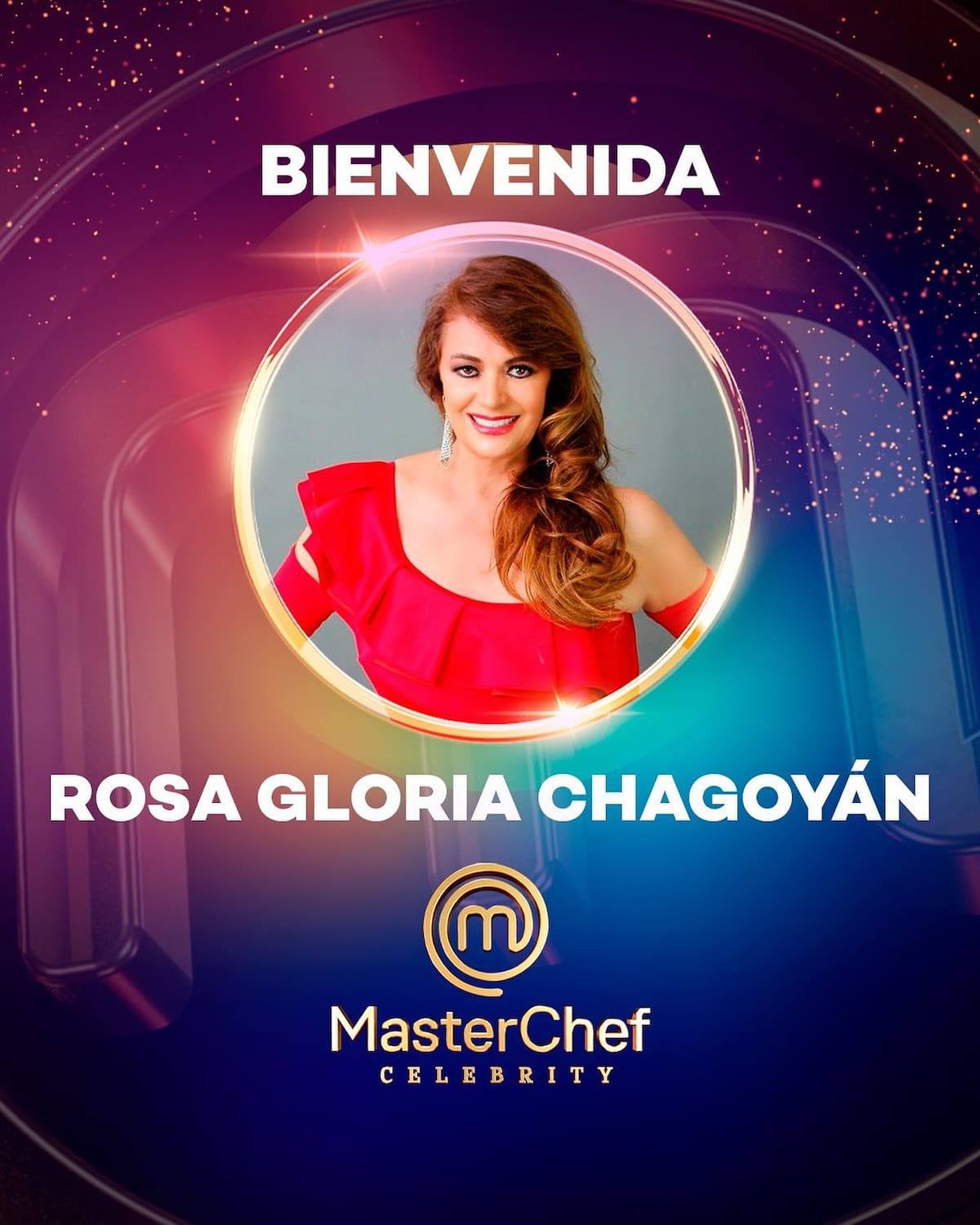 Rosa Gloria chagoyán se une a “MasterChef Celebrity” 2025 / Instagram@
masterchefmx