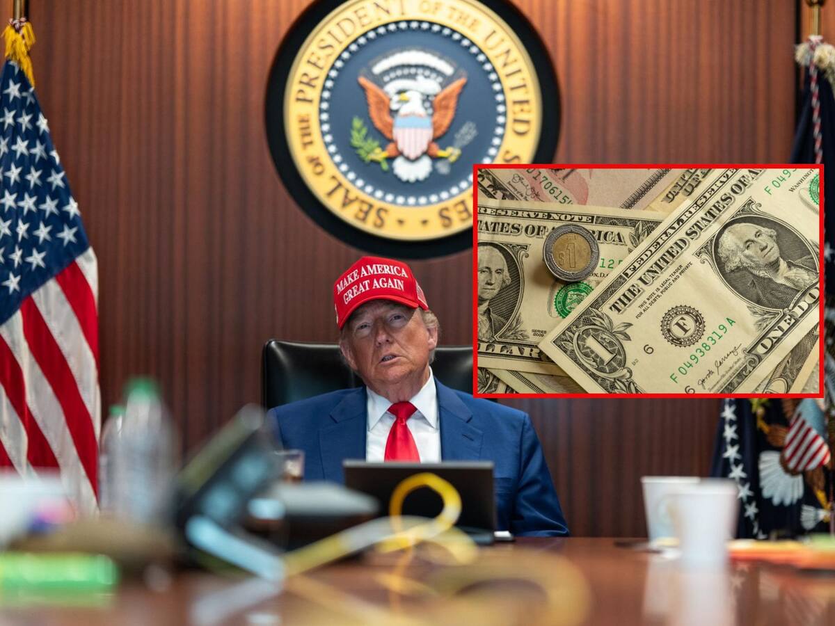 Dólar vs Peso mexicano: ¿En cuánto se cotiza hoy? | Crédito: EFE/Canva
