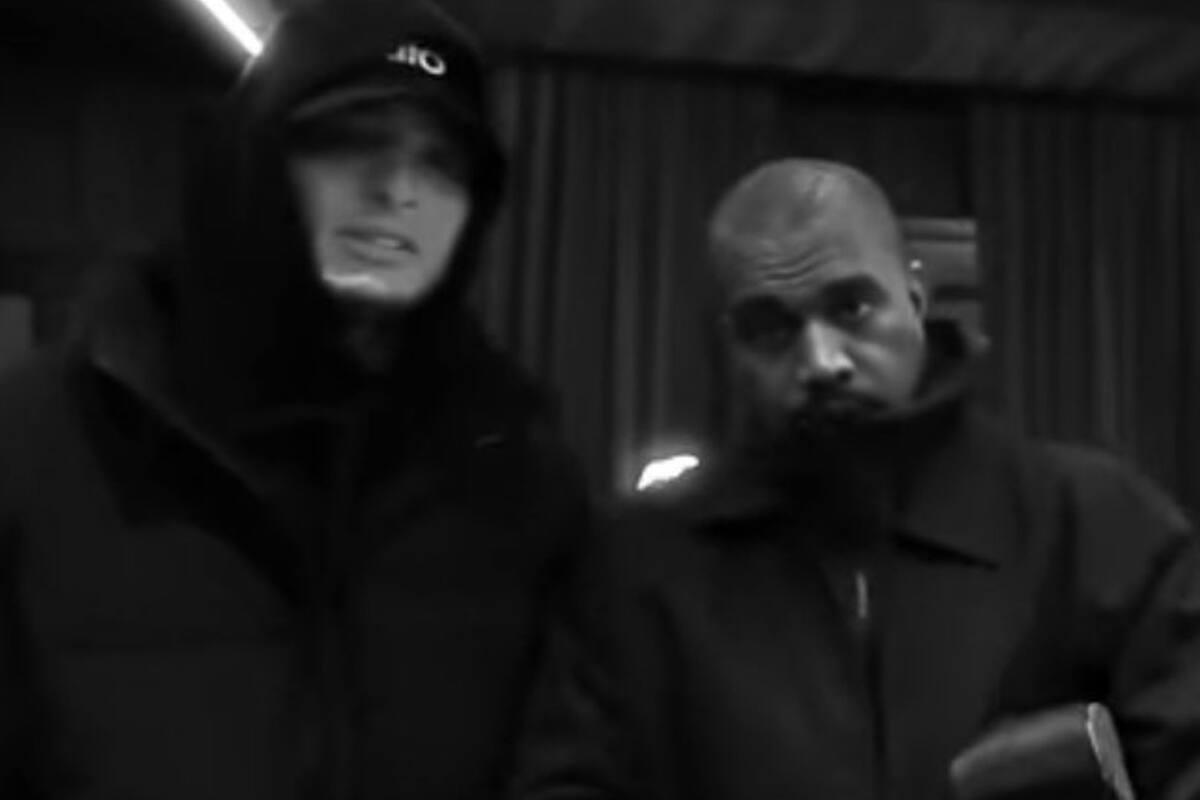 ¿Nueva colaboración? Peso Pluma y Kanye West reaparecen juntos