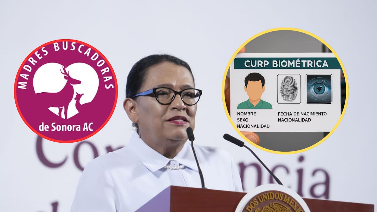 Rosa Icela insiste en que la CURP biométrica sirve para buscar desaparecidos; Madres Buscadoras lo ponen en duda