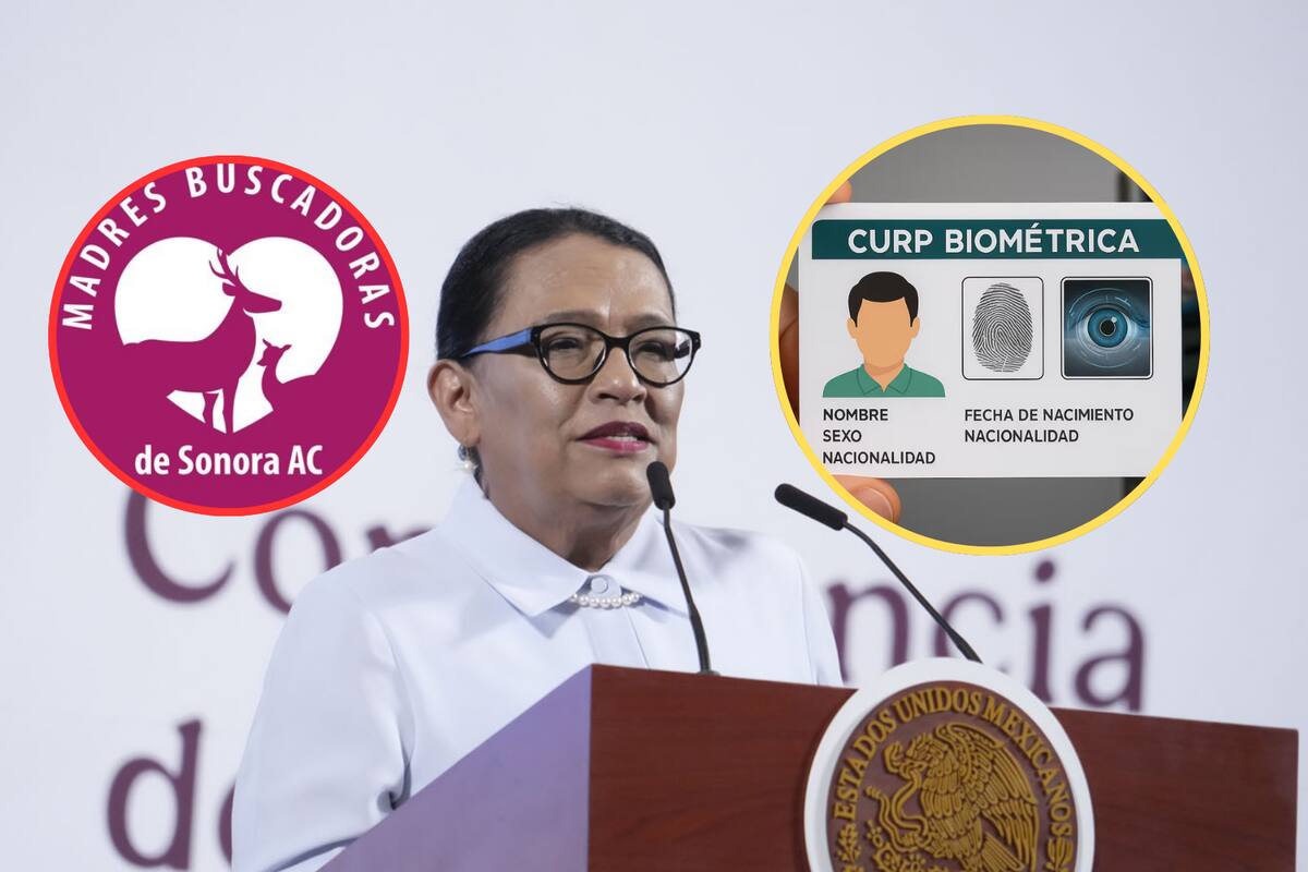 Rosa Icela insiste en que la CURP biométrica sirve para buscar desaparecidos; Madres Buscadoras lo ponen en duda