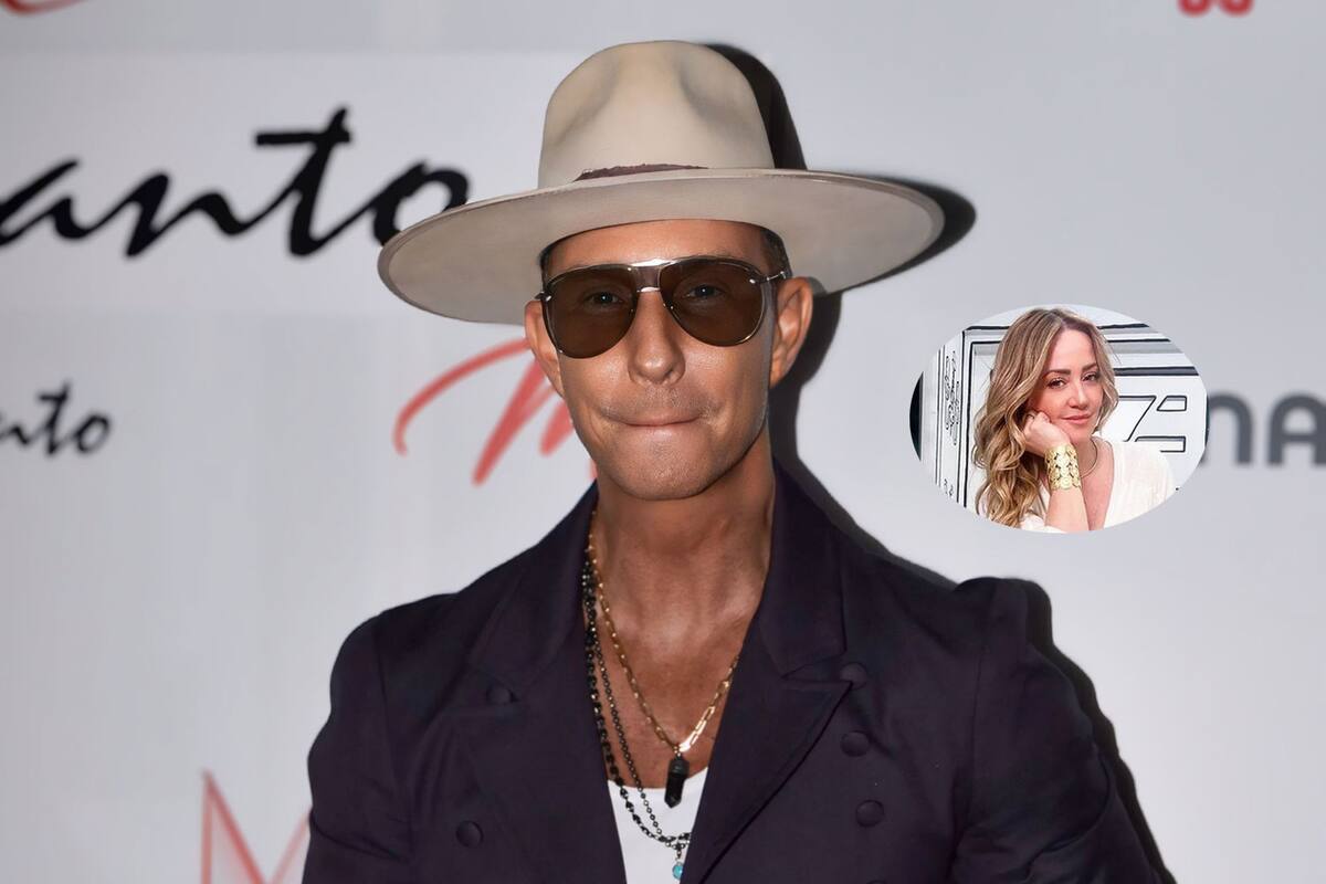 Erik Rubín felicita a Andrea Legarreta por su cumpleaños