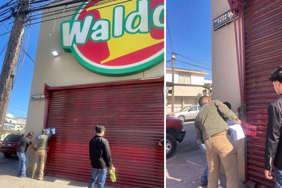 Clausuran tiendas Waldo’s en Rosarito por permisos vencidos y fallas de seguridad
